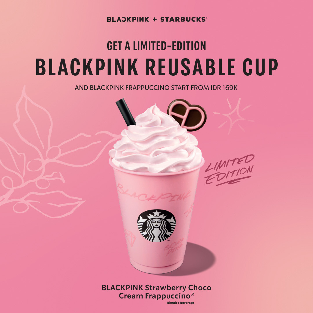 Black Pink Starbucks Coffee Company